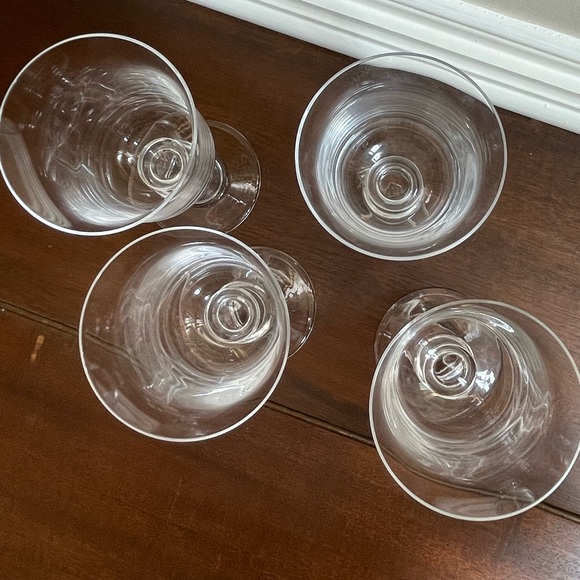 William Yeoward - Hard to Find! Four Lindsay Crystal Drinking Glasses Goblets - Picture 10 of 10